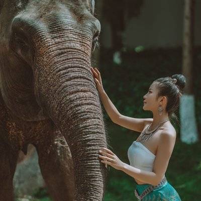 森系模特