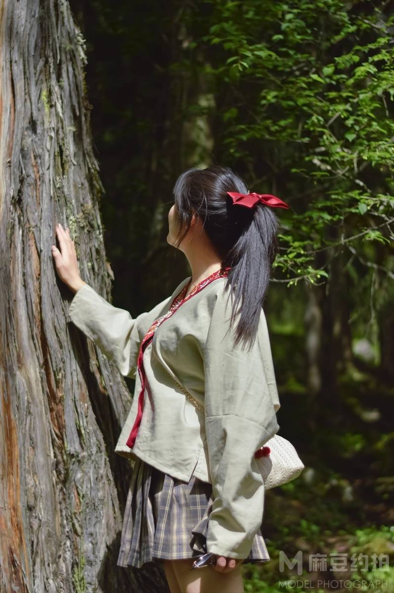 森系模特