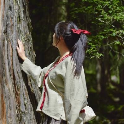 森系模特