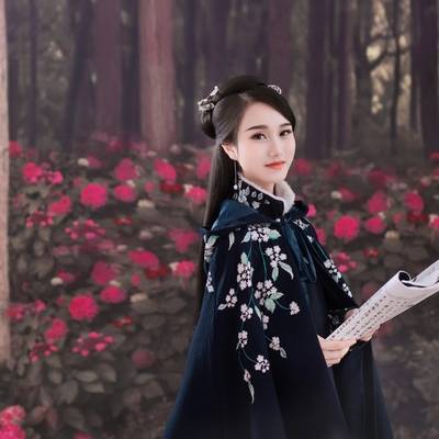 民国模特