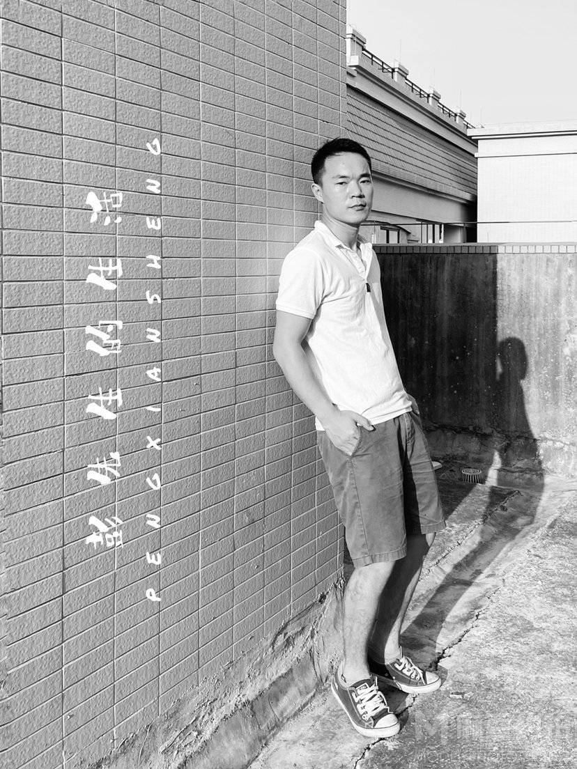 黑白模特
