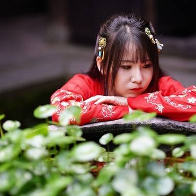 汉服模特