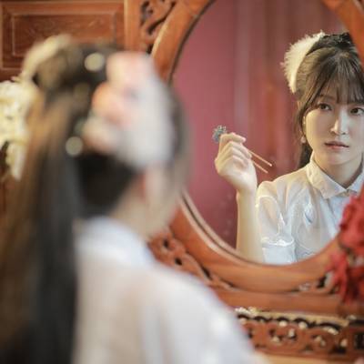 汉服模特