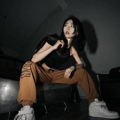 黑白模特