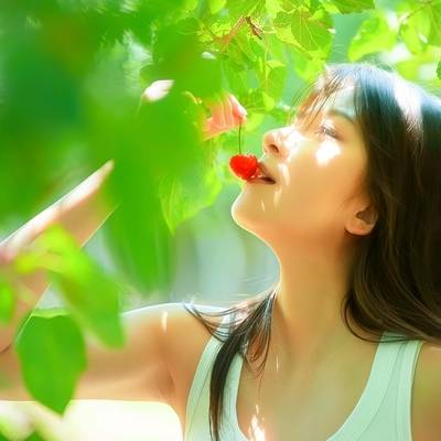 森系模特