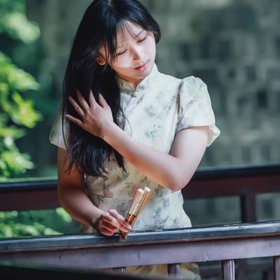 森系模特