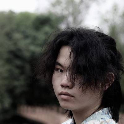 黑白模特