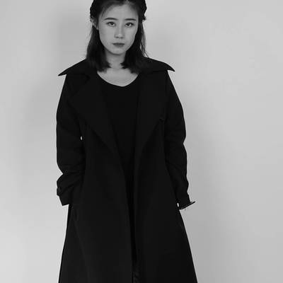 黑白模特