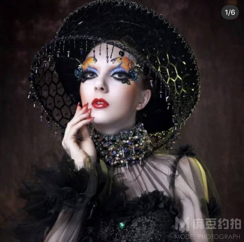 妆容模特
