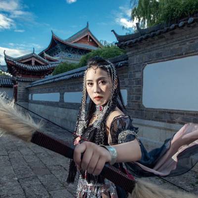 汉服模特