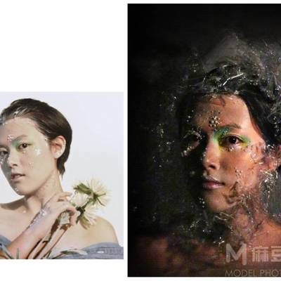 情绪模特
