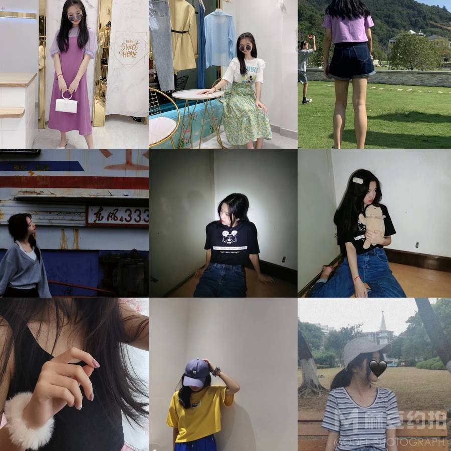 森系模特