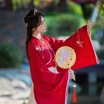 汉服模特