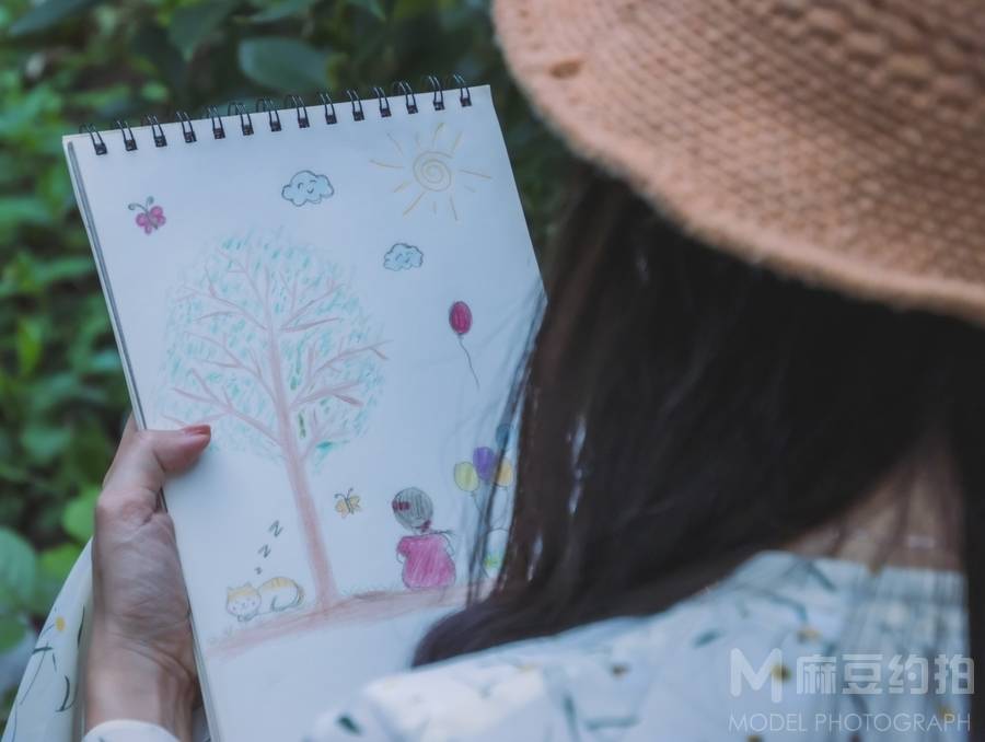森系模特