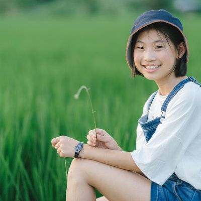 黑白模特