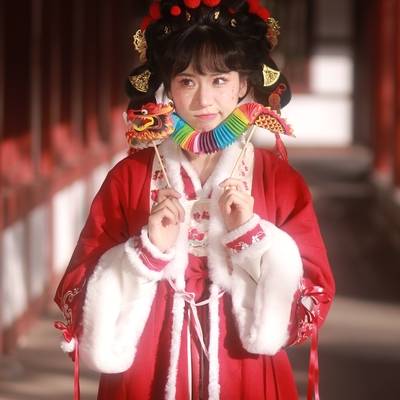 汉服模特