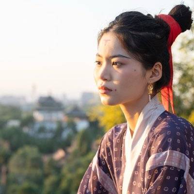 汉服模特