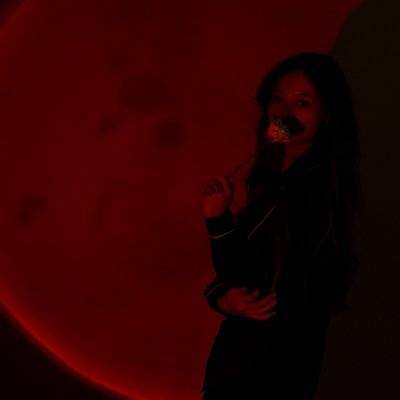 黑白模特