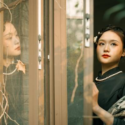 汉服模特