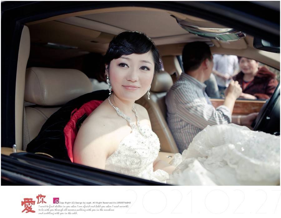 婚礼模特