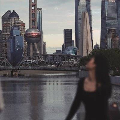 黑白模特