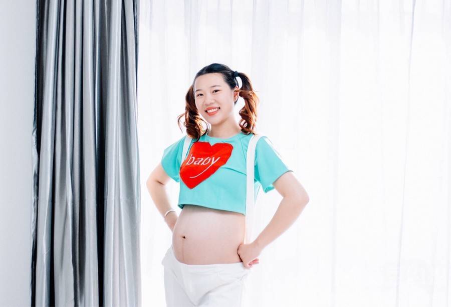 孕照模特