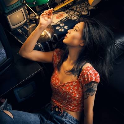 情绪模特