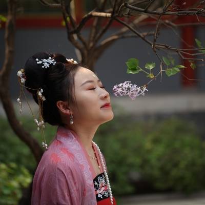 汉服模特