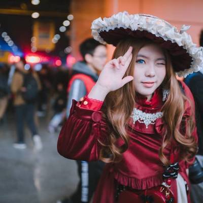 汉服模特