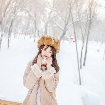 森系模特