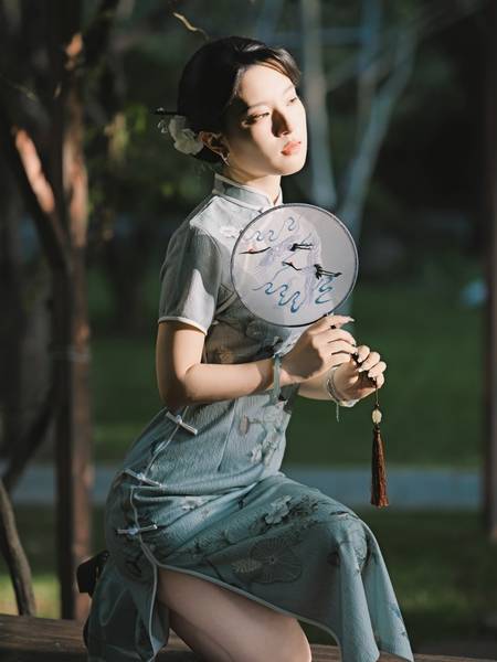旗袍模特