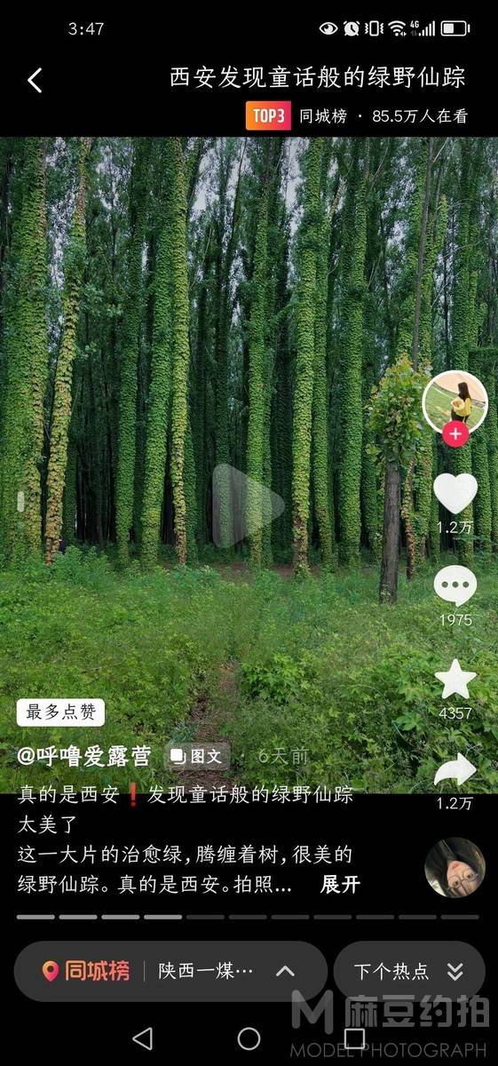 森系模特