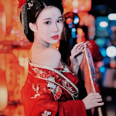 汉服模特