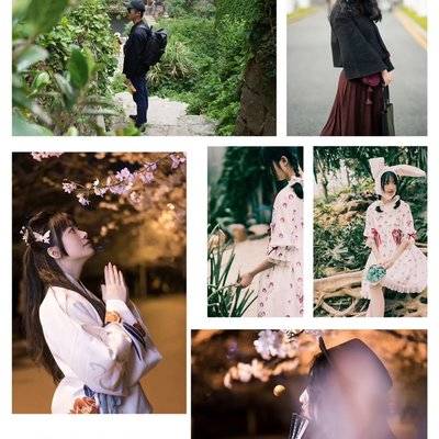 汉服模特