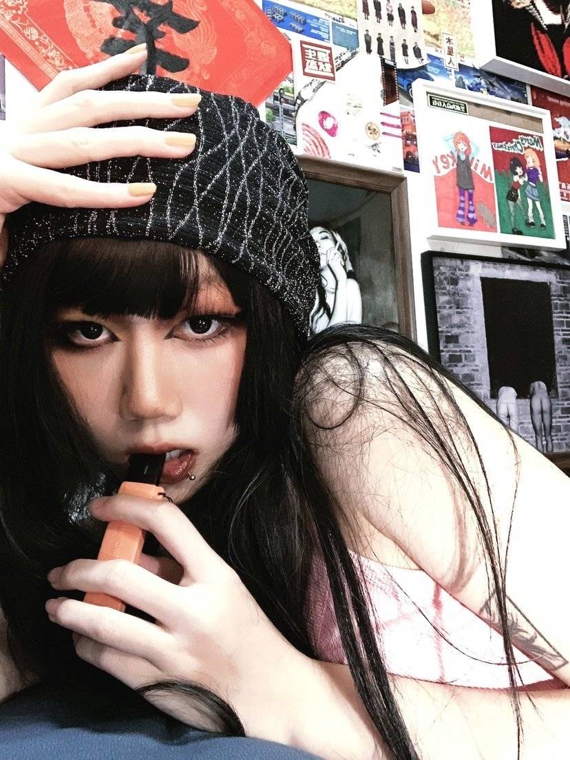 黑白模特