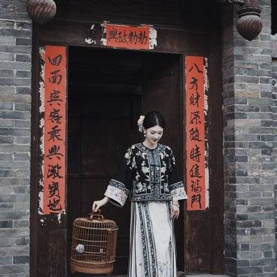 复古模特