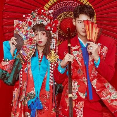 情侣模特