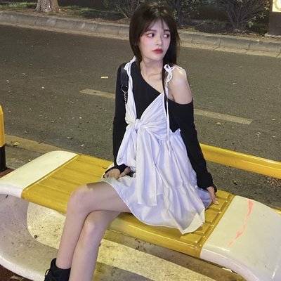 黑白模特