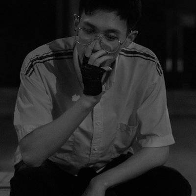 黑白模特