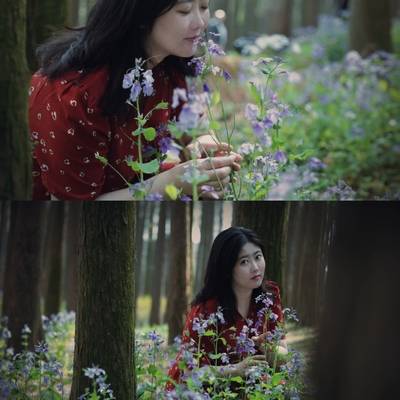 森系模特
