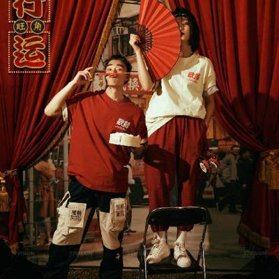情侣模特