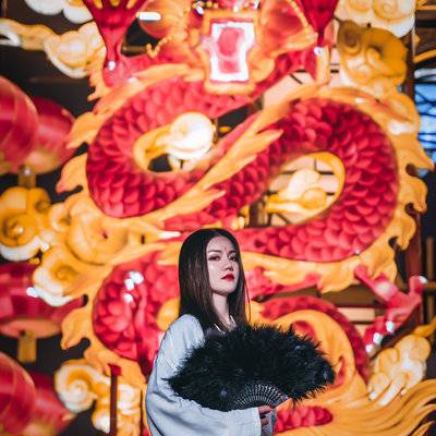 汉服模特