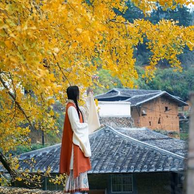 汉服模特