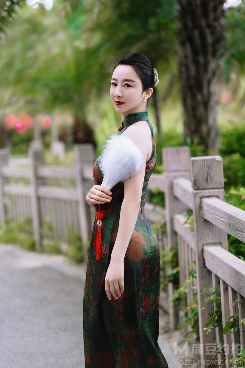 旗袍模特