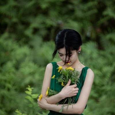 森系模特
