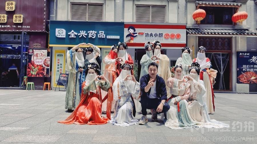 商务模特