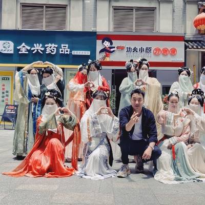 商务模特