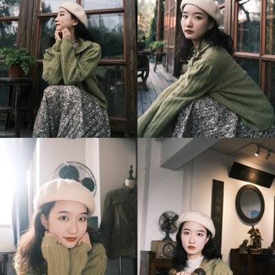 胶片模特