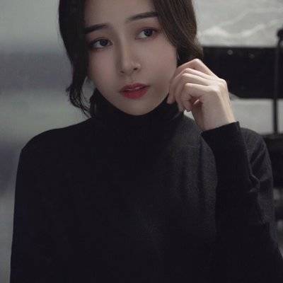 黑白模特