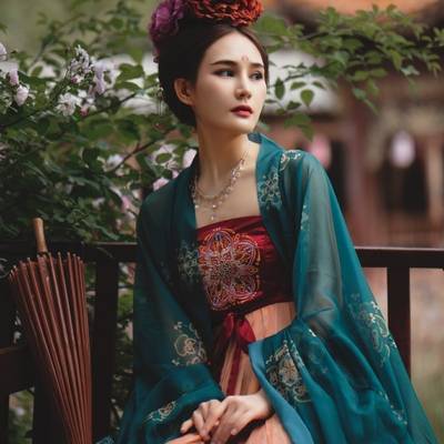 汉服模特